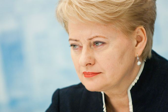 President Dalia Grybauskaitė at Nobel Prize ceremony: Lithuania is an ...