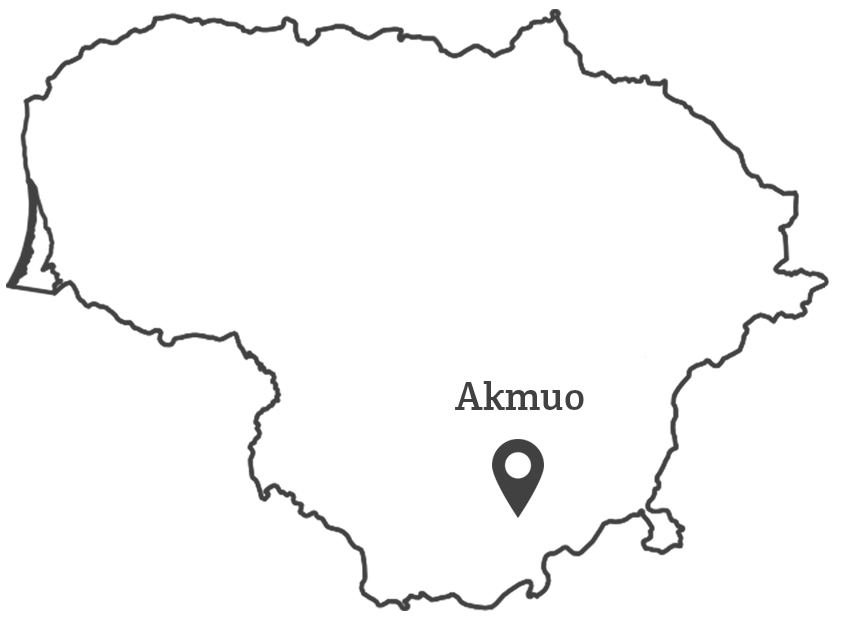 100 lietuvu - Akmuo žemėlapis
